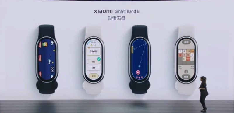 Xiaomi band 8 ra mắt 9