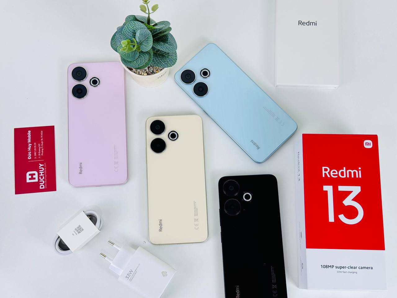 Xiaomi Redmi 13 có camera 108MP chất lượng