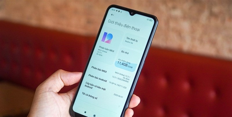 cấu hình Xiaomi MI Redmi 9A