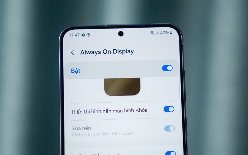 Always On Display có gây hao pin không