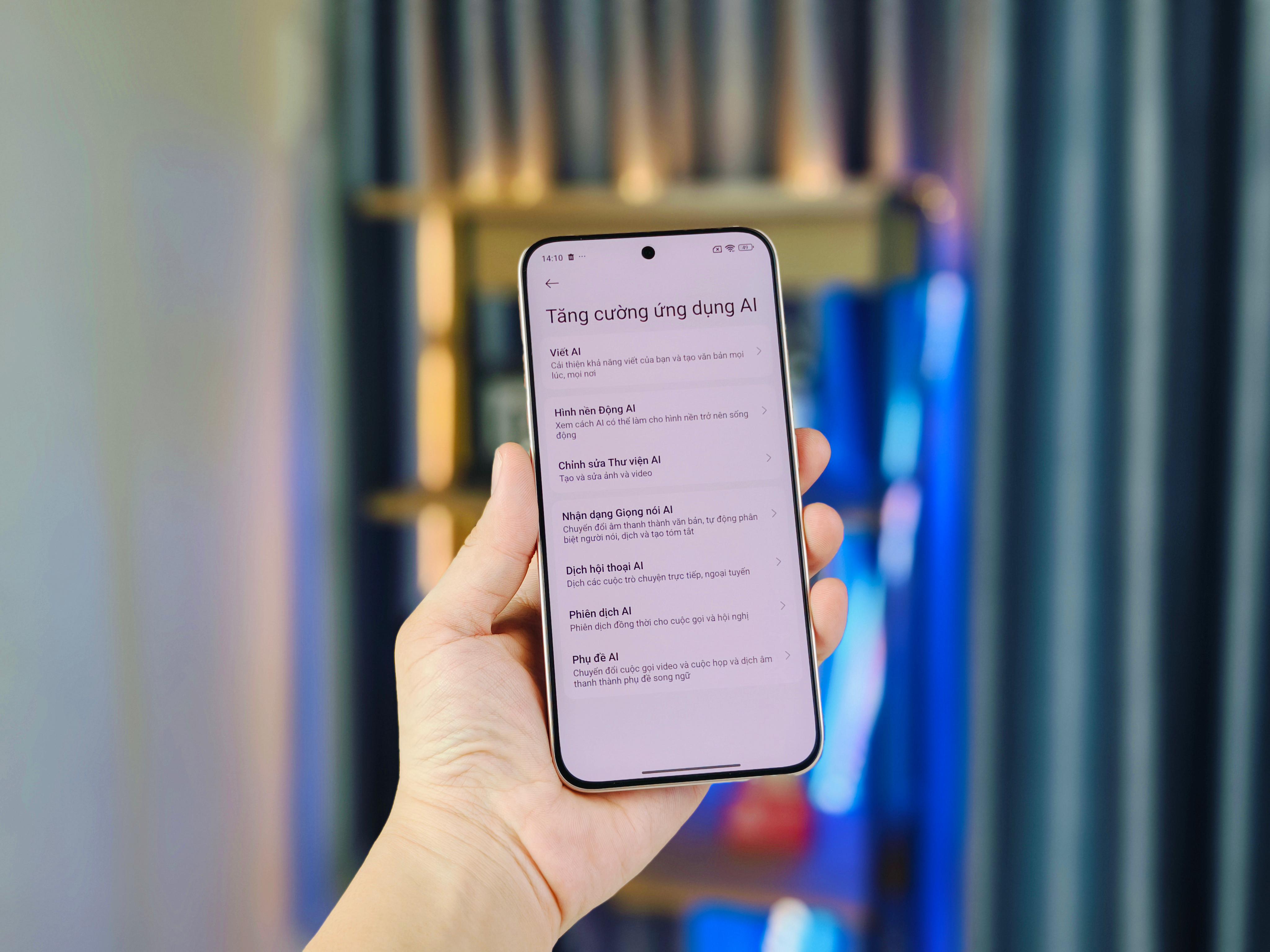 xiaomi 15t cũ hỗ trợ nhiều tính năng AI