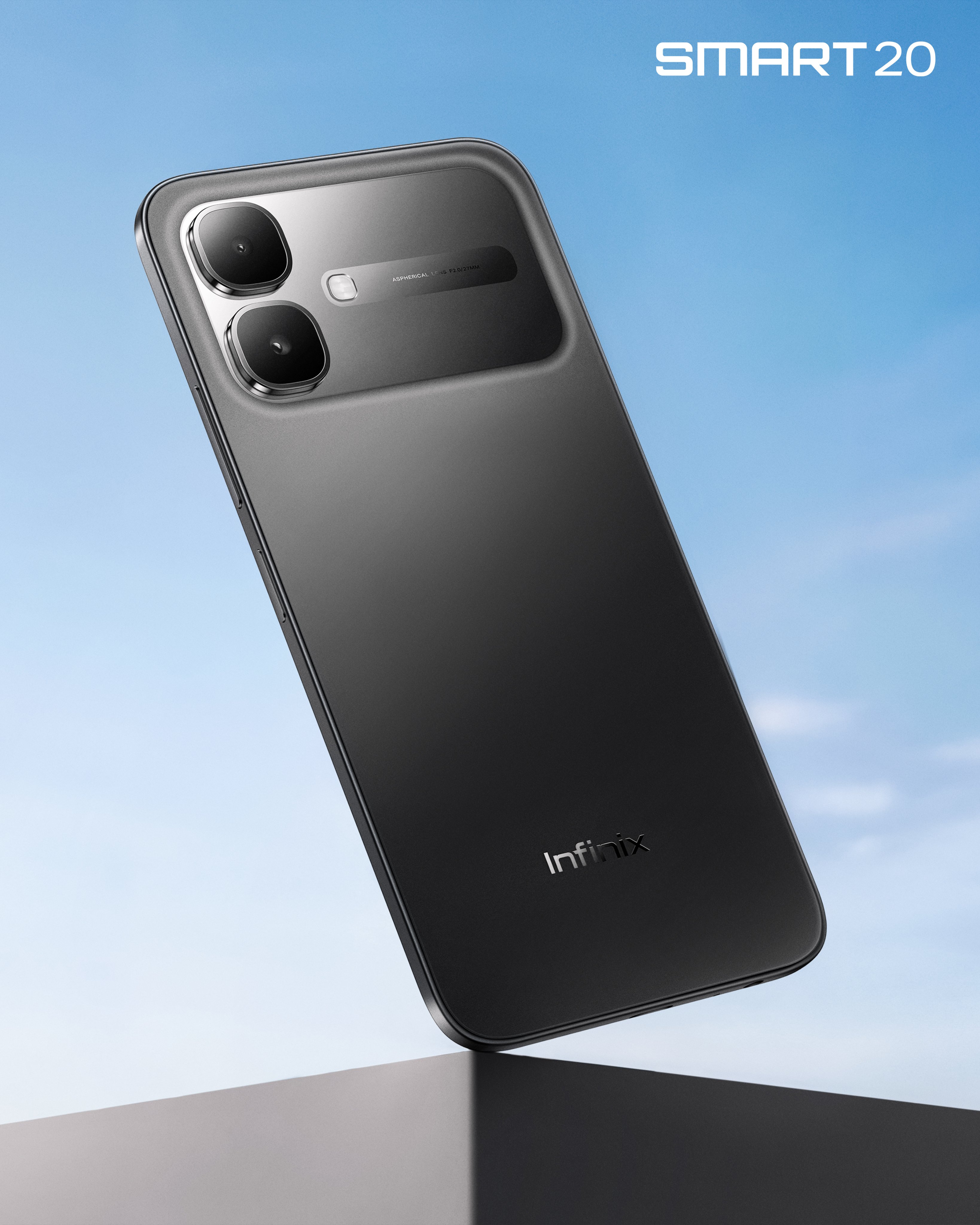 Infinix Smart 20 có camera chính 8MP
