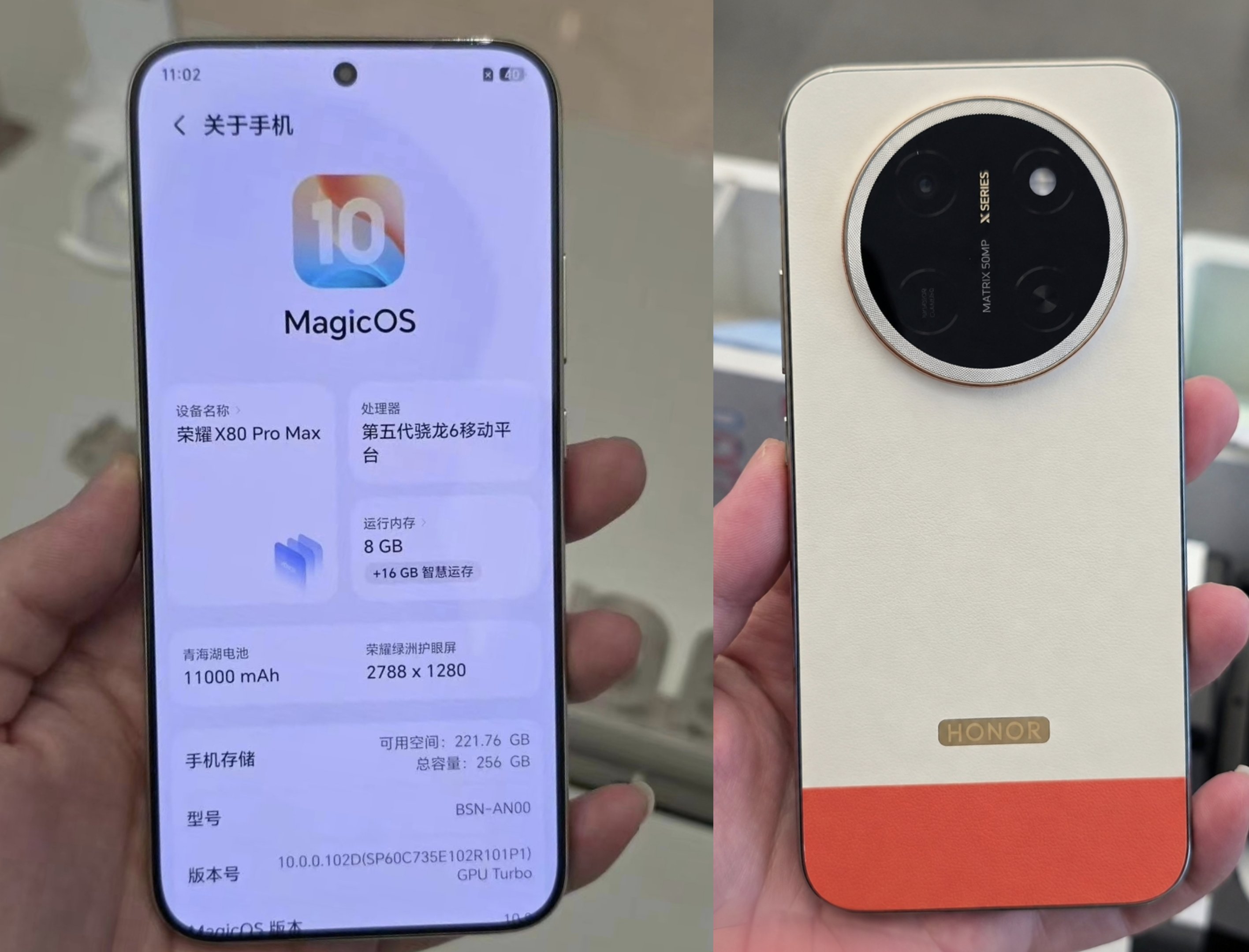 Honor X80 Pro Max xử dụng chip Snapdragon 6 Gen 5