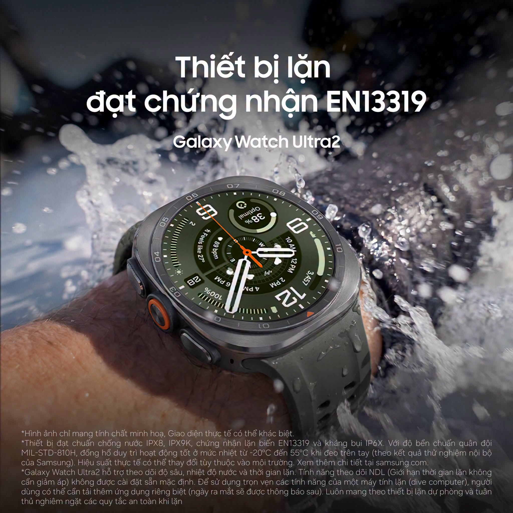 Galaxy Watch Ultra2 sở hữu nhiều tính năng sức khỏe