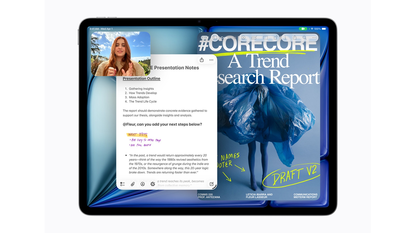 iPad Air M4 11 inch Wifi 256GB sẽ trang bị màn hình Liquid Retina IPS LCD kích thước 11 inch