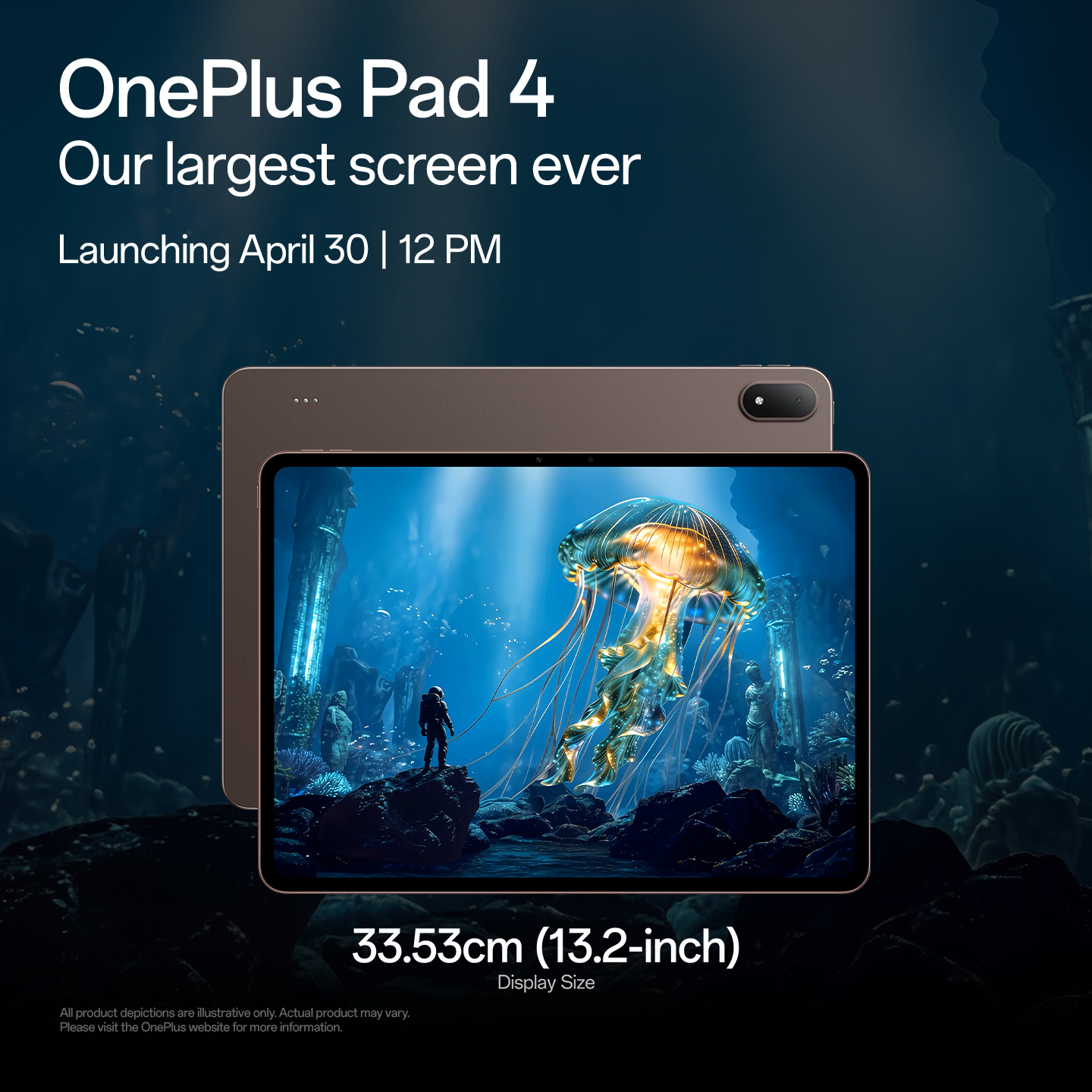 OnePlus Pad 4 sử dụng tấm nền IPS LCD 13.2 inch