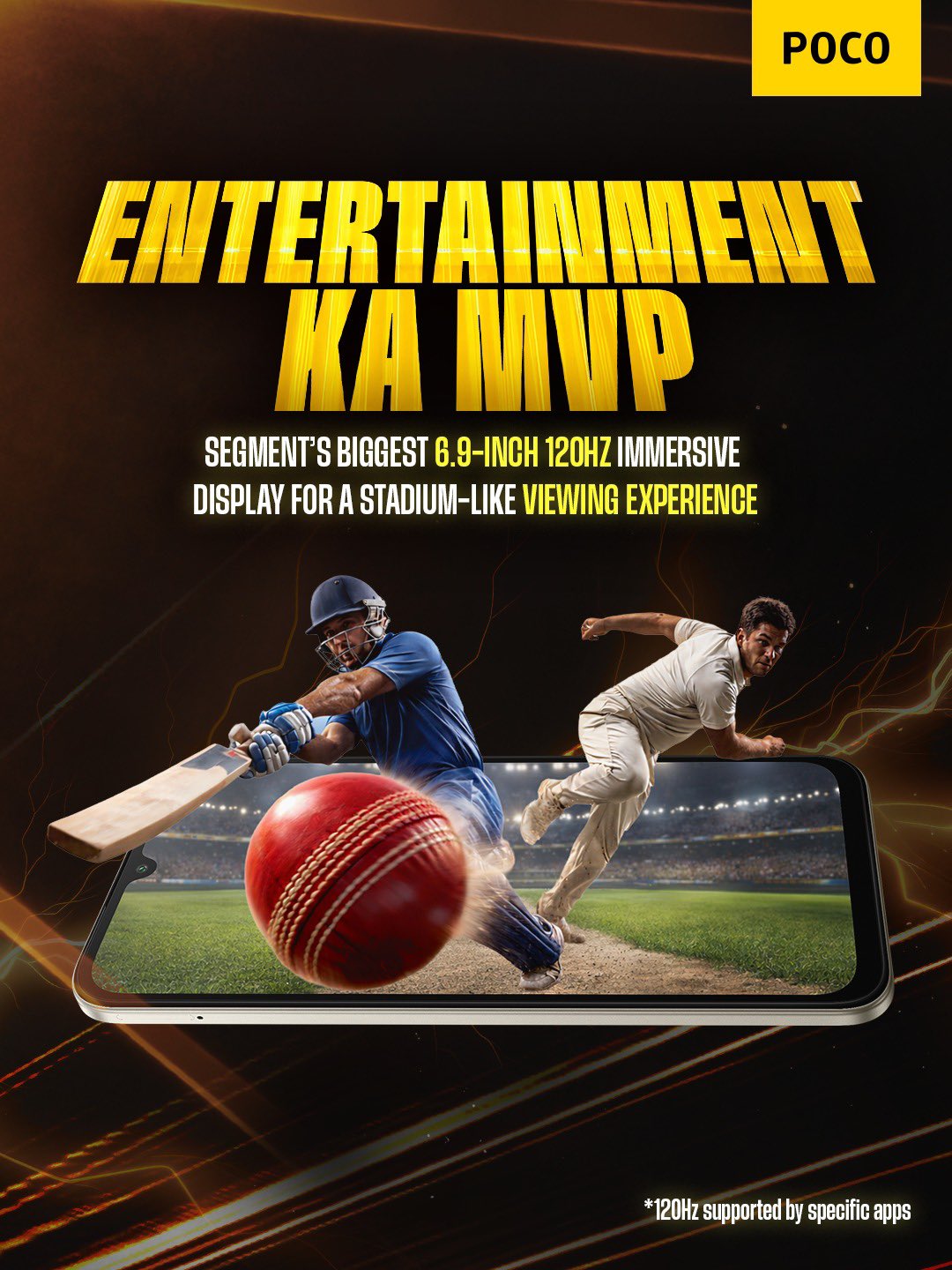 Xiaomi Poco C81 trang bị màn hình IPS LCD 6.9 inch