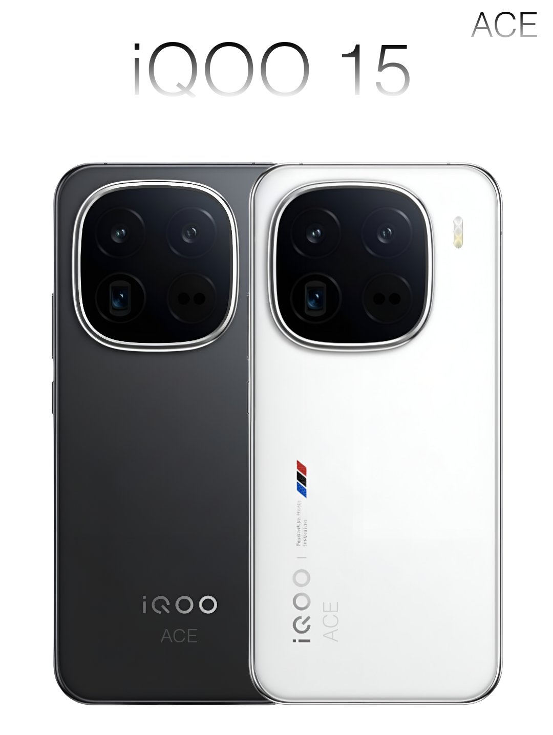 iqoo 15 có 2 màu là trắng và đen