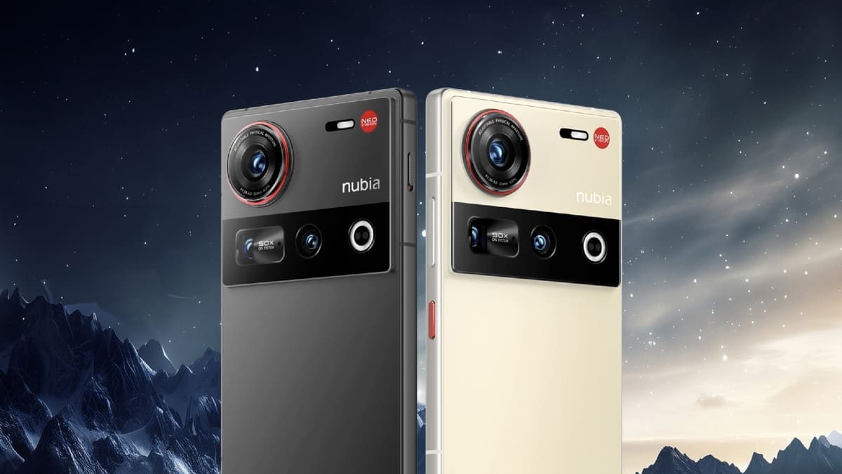 nubia z80 ultra có thiết kế như chiếc máy ảnh