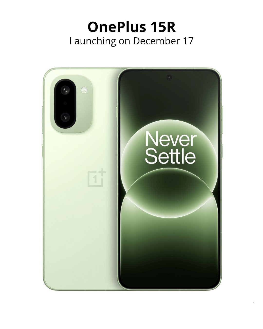 OnePlus 15R có thiết kế hiện đại, trẻ trung