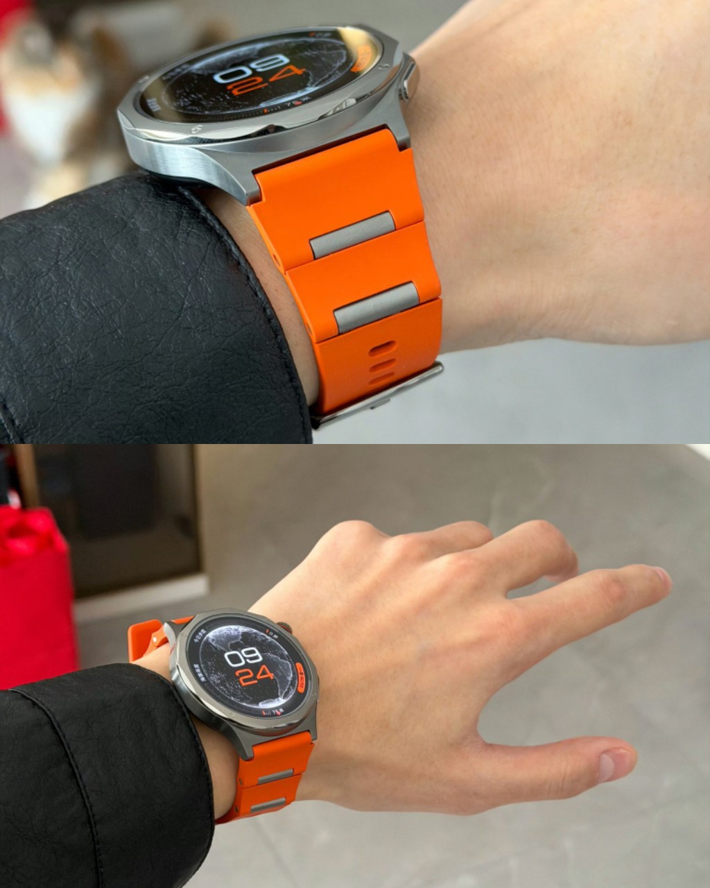 Watch X3 có thiết kế vỏ titanium nguyên khối