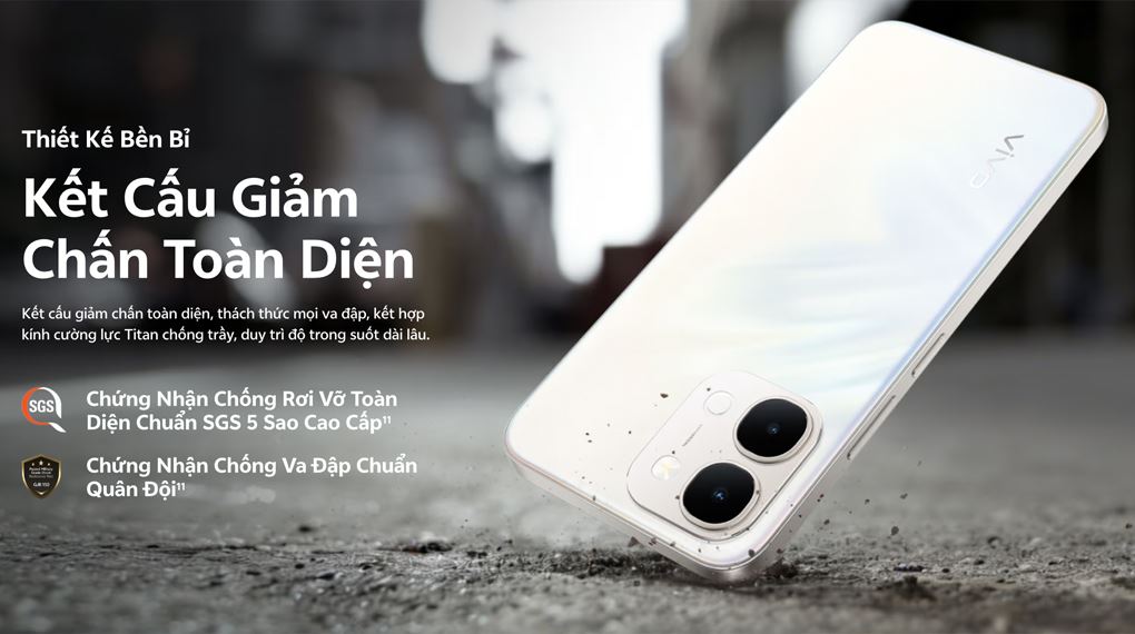 vivo Y31dm có thiết kế siêu bền