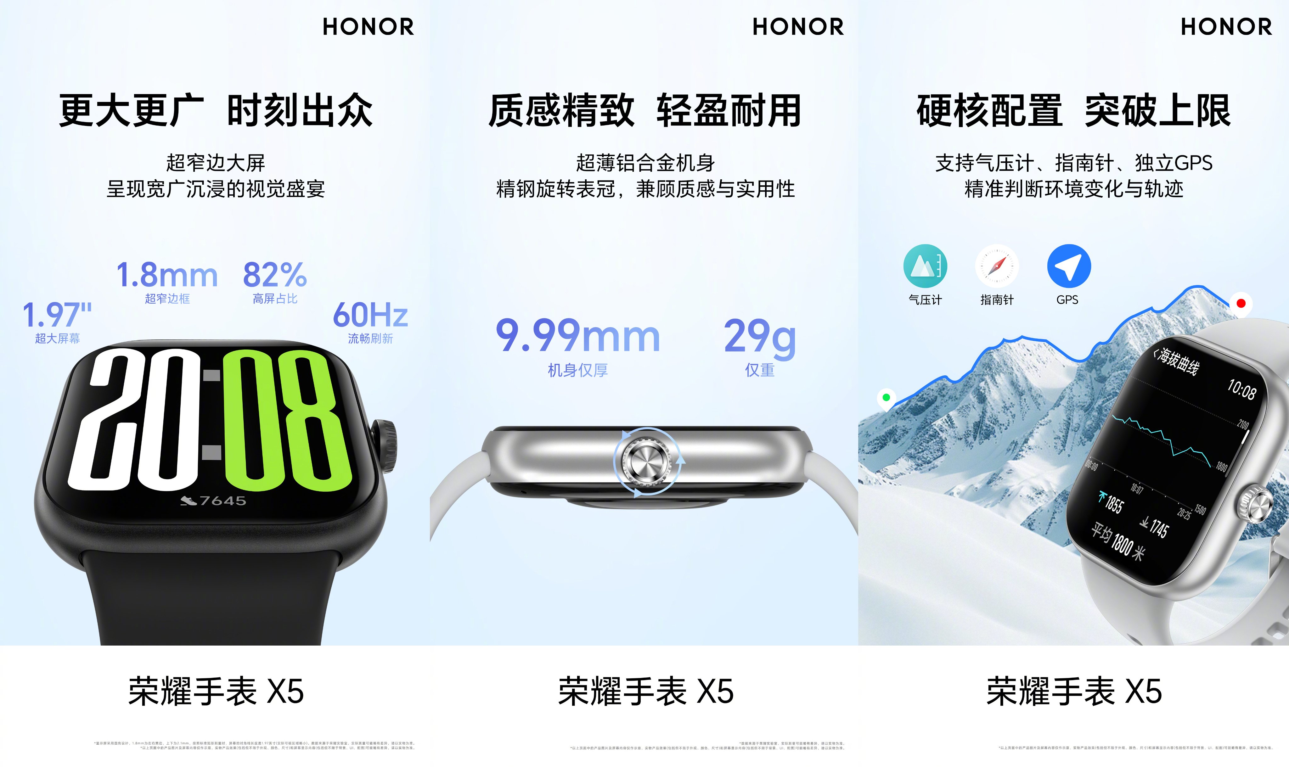 Đánh giá đồng hồ Honor Watch X5