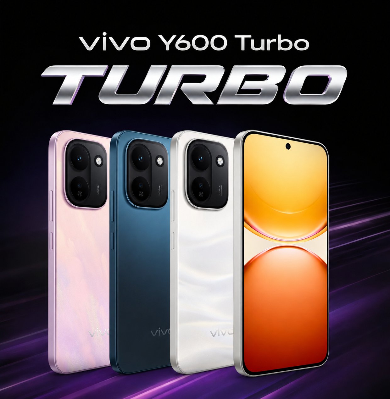 vivo Y600 Turbo chính thức ra mắt vào tháng 25/5/2026