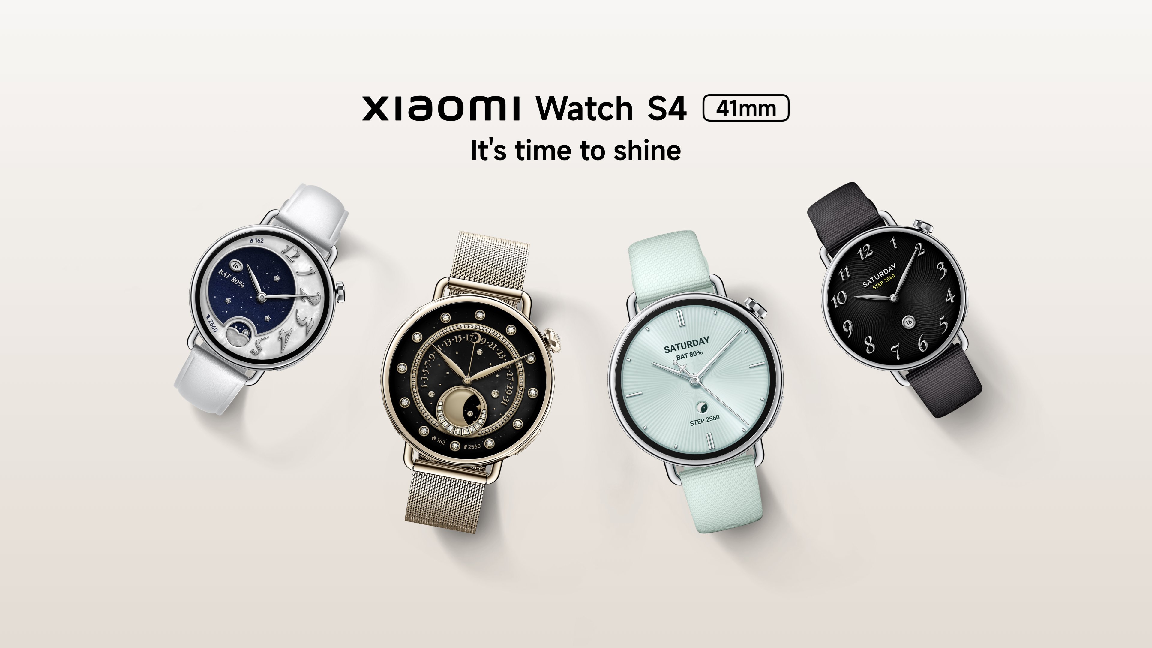 xiaomi watch s4 có màn hình AMOLED 1.43 inch