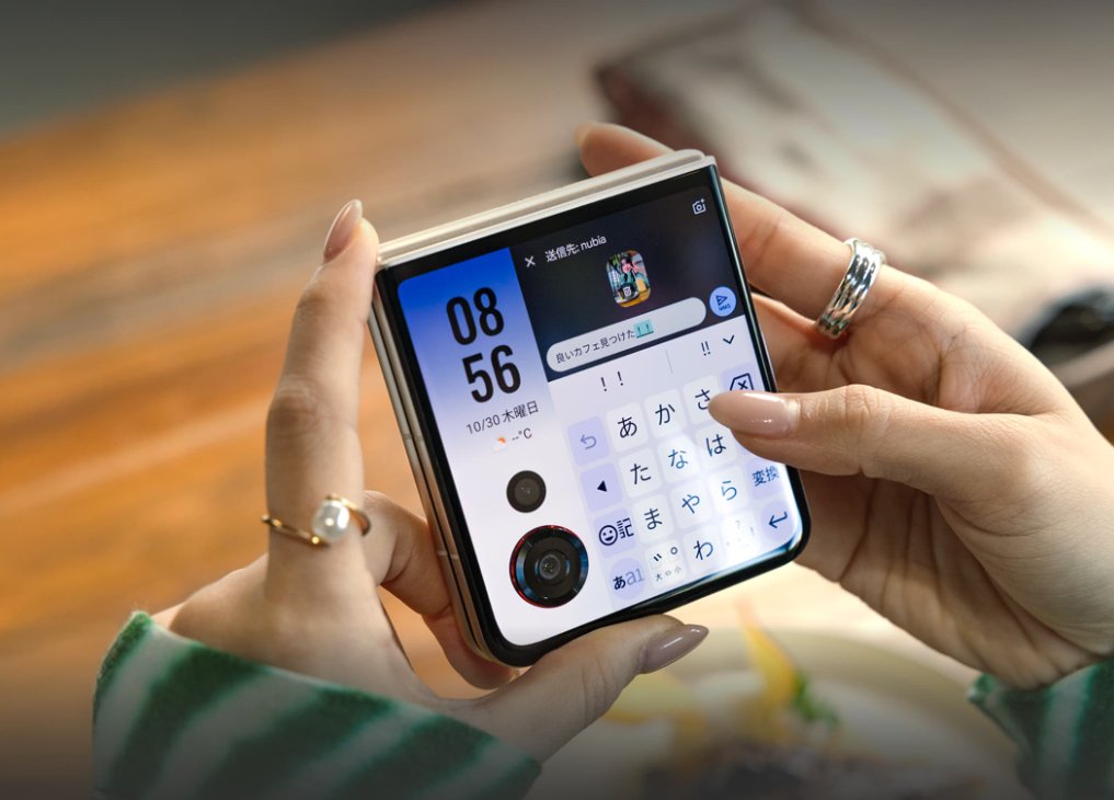 ZTE nubia Flip 3 chính thức ra mắt