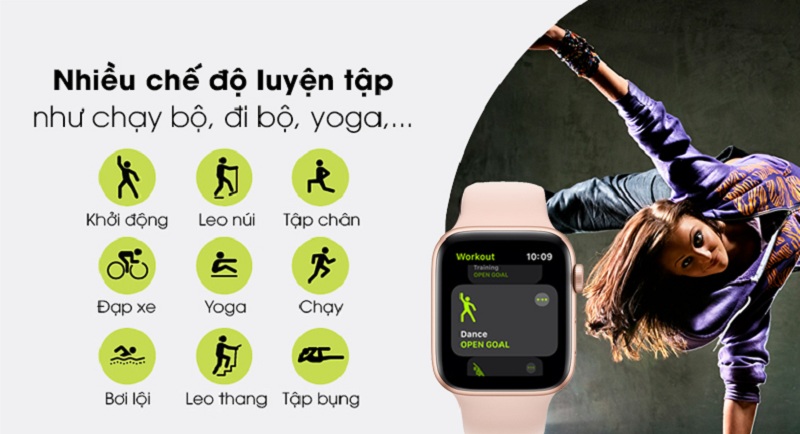 thể dục Apple Watch SE 44mm (4G)