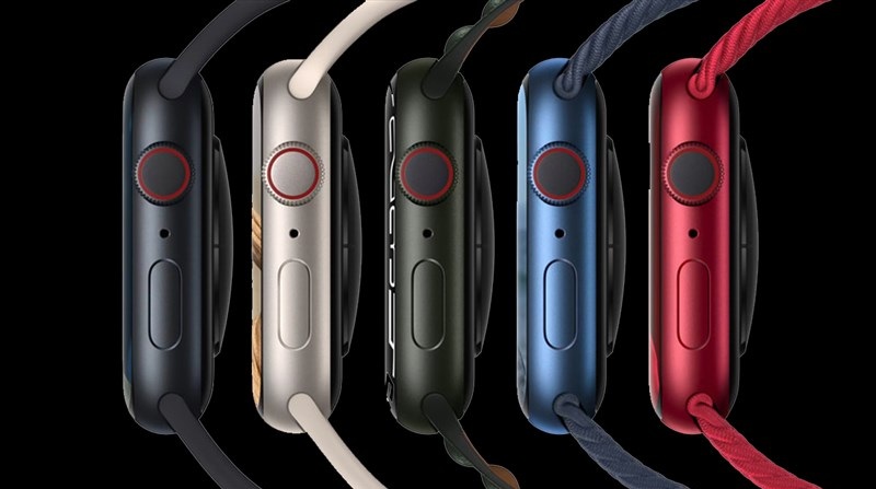 màu sắc Apple Watch Series 7