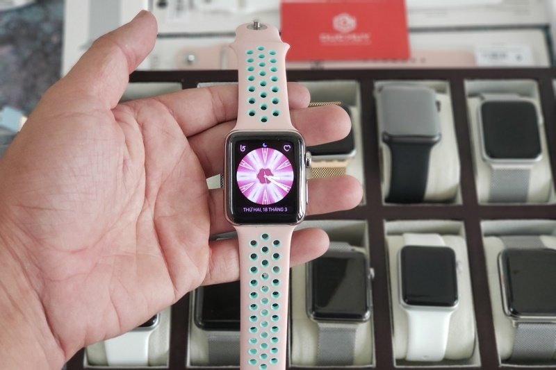 mua apple watch series 2 dây da 