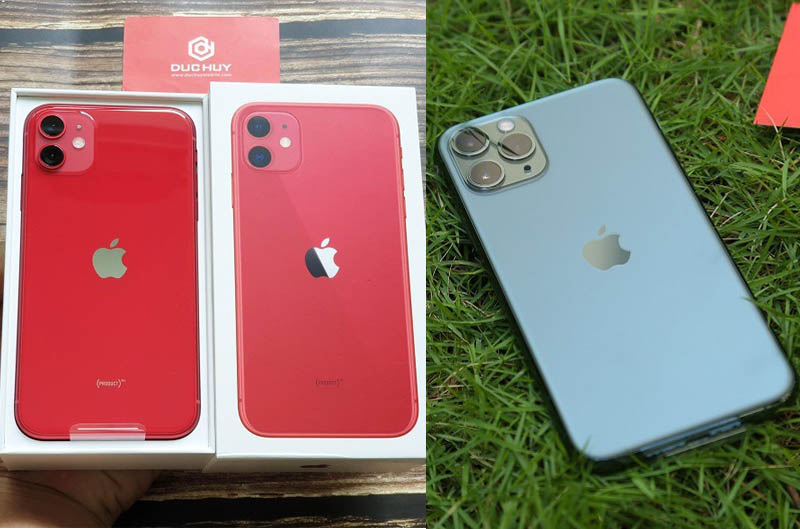 So sánh iPhone 11 hay iPhone 11 Pro thiết kế