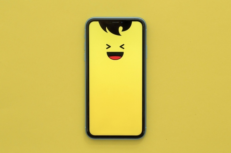 hình nên iphone màu vàng 