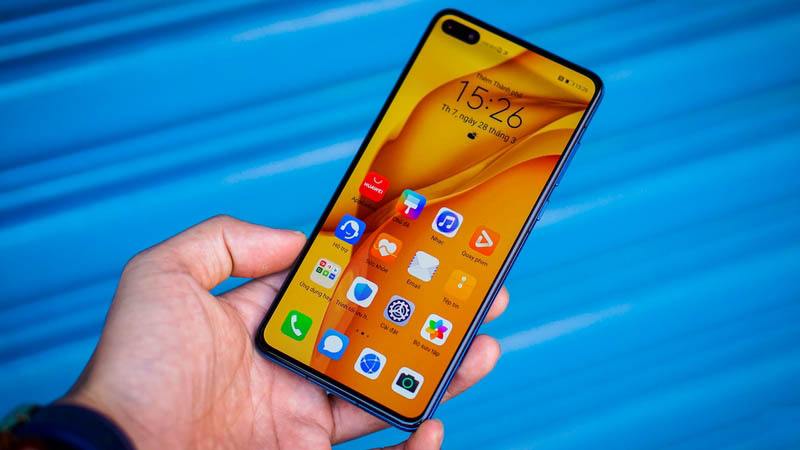 Huawei P40 màn hình