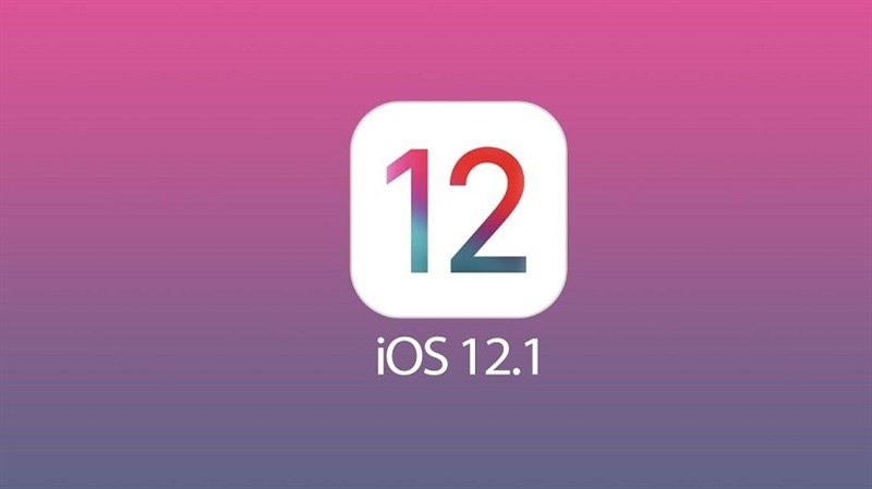 ios 12.1 mới ra mắt