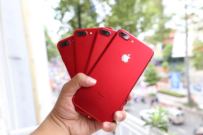 iphone 7 plus giảm giá màu đỏ 