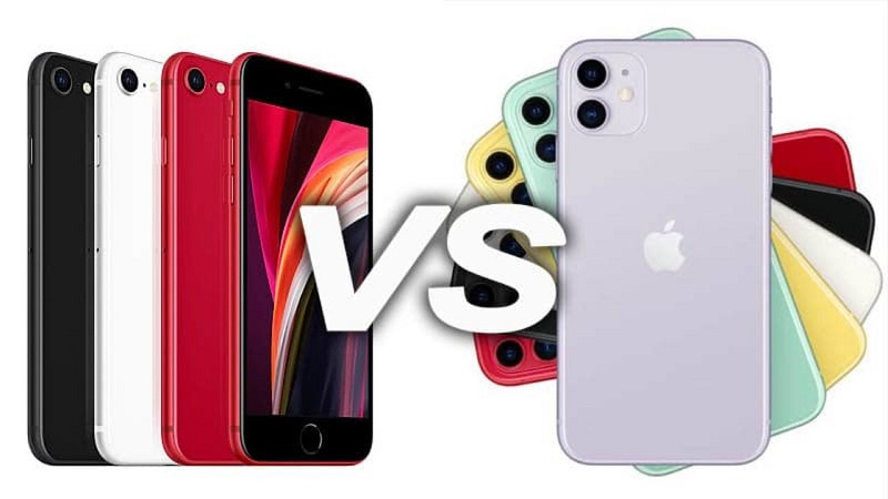 Các tuỳ chọn màu của iPhone 11 và iPhone SE