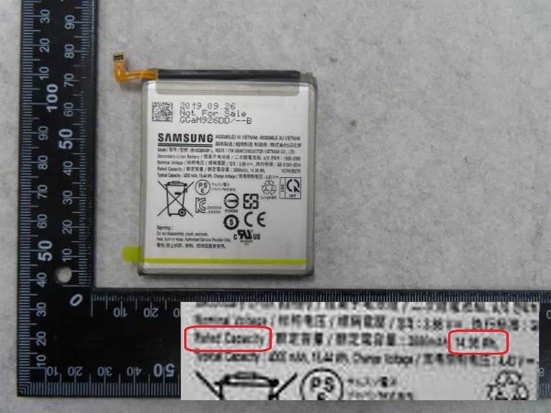 Samsung Galaxy S11e dự đoán sẽ có viên pin khổng lồ ảnh thông số