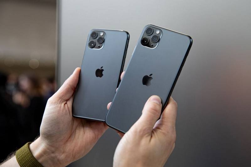 so sánh iphone 11 pro, 11 pro max pin