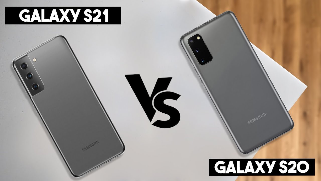 so sánh thiết kế galaxy s21 vs galaxy s20