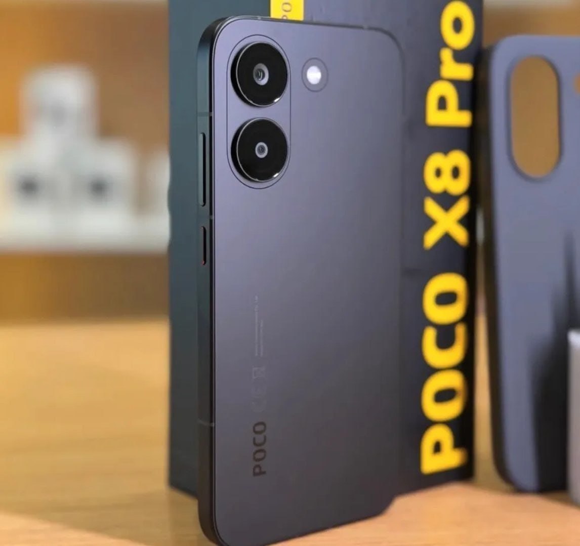 Poco X8 5G trang bị cụm camera sau gồm cảm biến chính 50MP