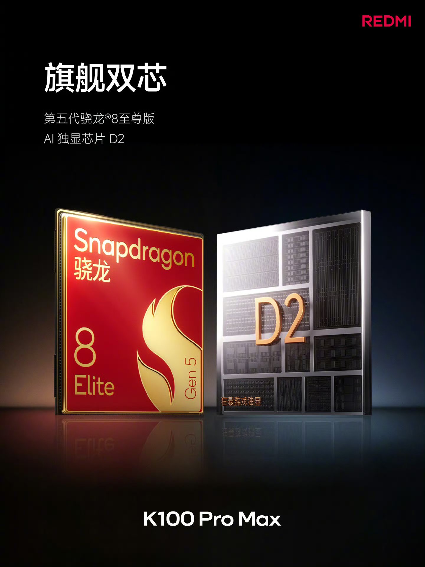 Xiaomi Redmi K100 Pro Max là vi xử lý Snapdragon 8 Elite Gen 5