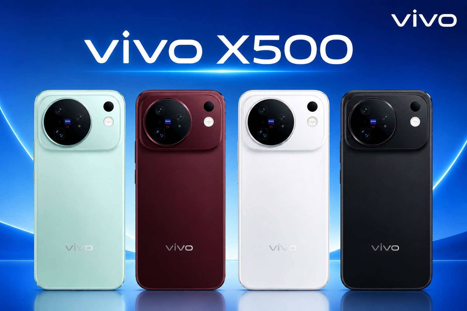 vivo X500 có thiết kế trẻ trung