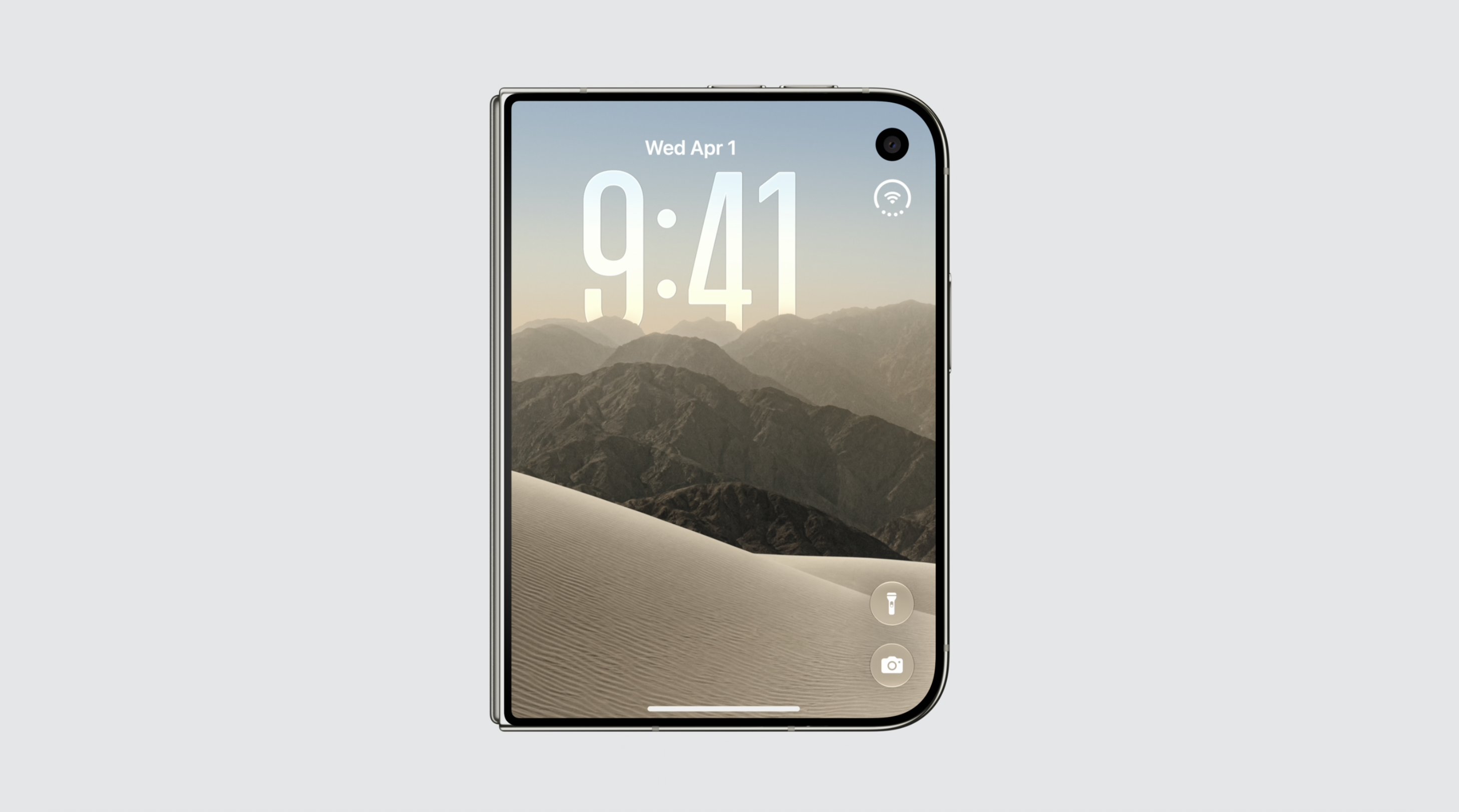 iPhone Duo sở hữu thiết kế gập dạng quyển sách