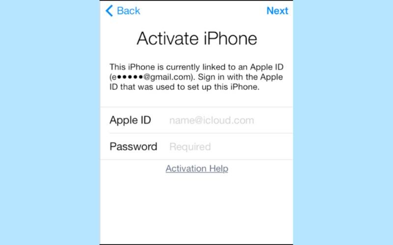 Kiểm tra iCloud ẩn bằng cách khôi phục cài đặt gốc bước 3