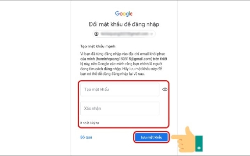 Cách khôi phục được tài khoản Google sau khi xóa bước 3
