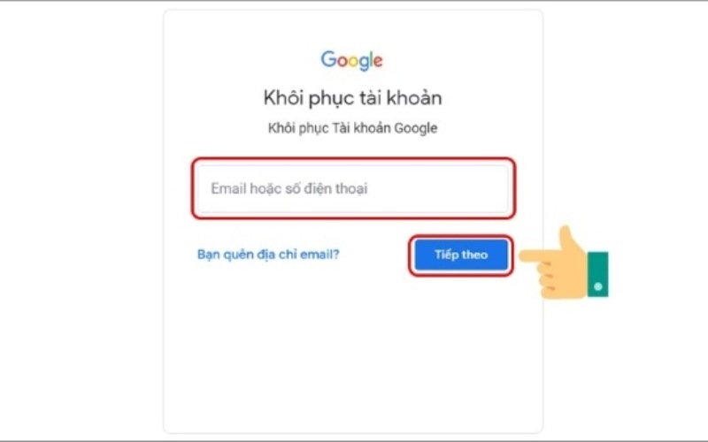 Cách khôi phục được tài khoản Google sau khi xóa