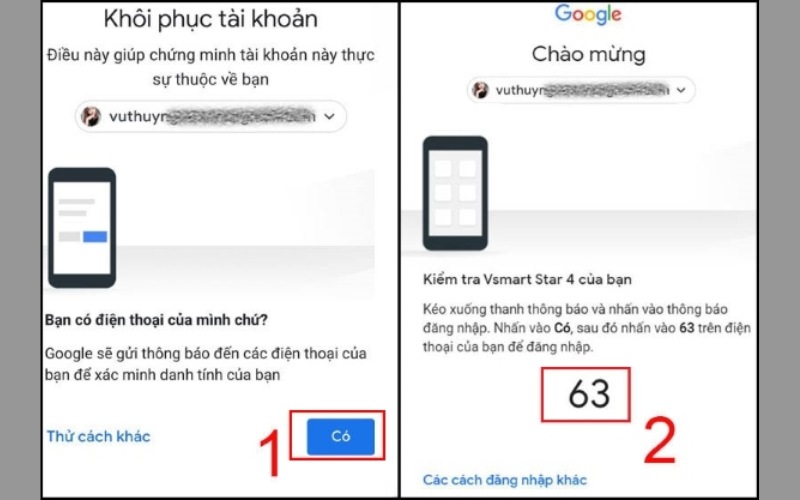 Cách xoá tài khoản Google khi quên mật khẩu bước 3