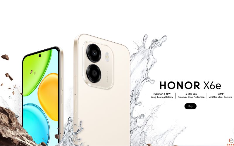 HONOR X6e ra mắt