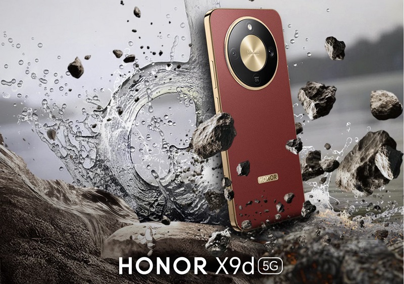 HONOR X9d 5G hỗ trợ kháng nước IP66, IP68 và IP69K.