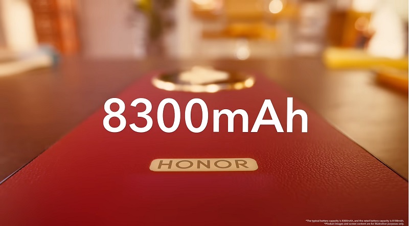 HONOR X9d 5G có pin silicon-carbon 8.300 mAh