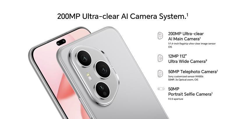 HONOR 400 Pro có camera 200MP cực xịn