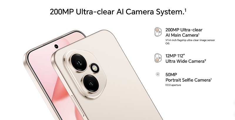 HONOR 400 có công nghệ tiên tiến như camera 200MP