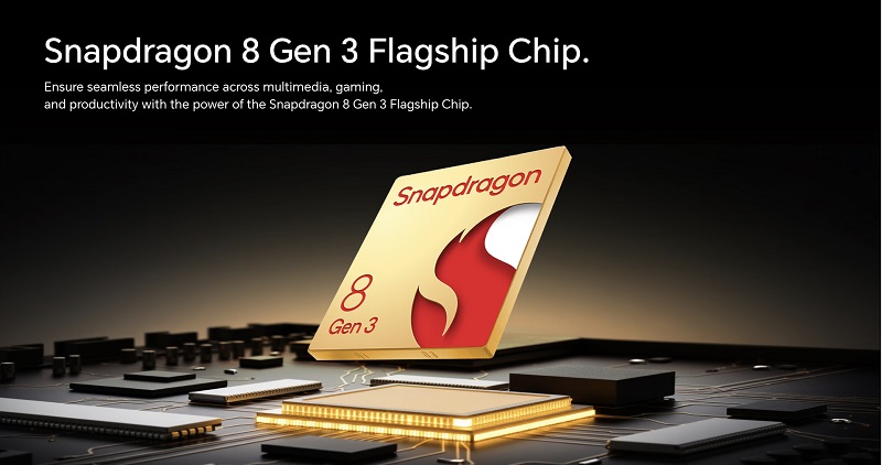 Vi xử lý: Snapdragon 8 Gen 3 cho HONOR 400 Pro hiệu năng mạnh mẽ,