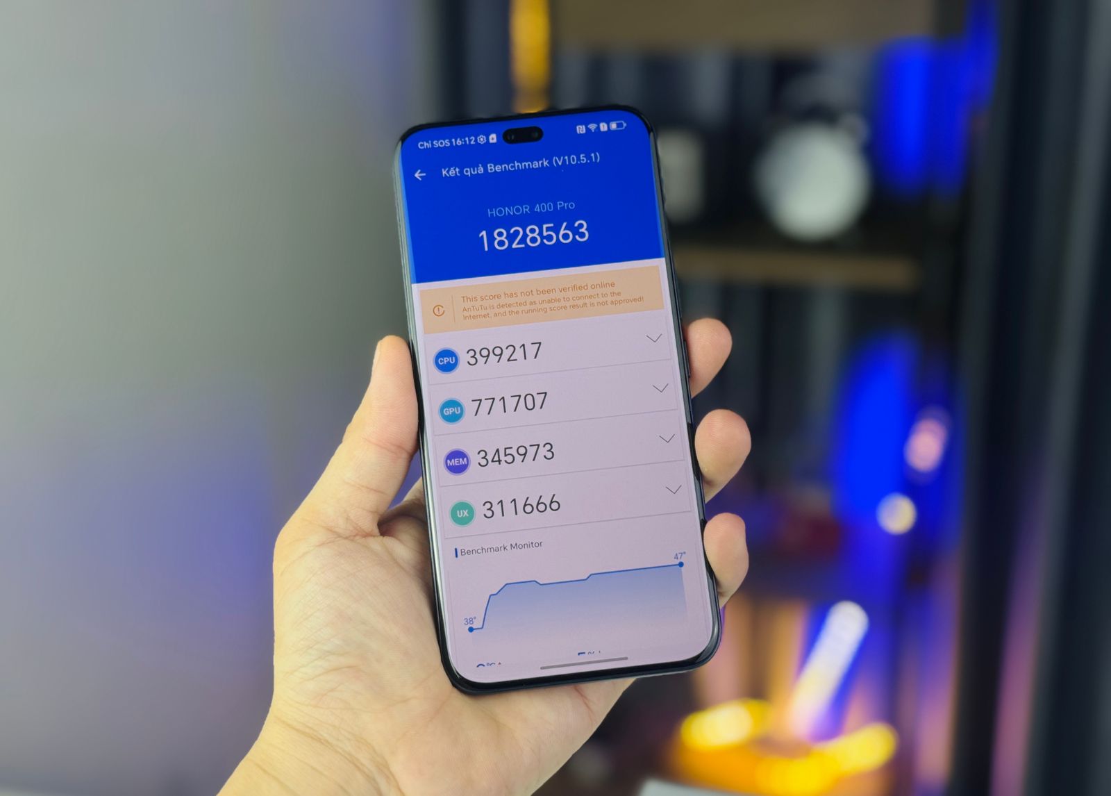 Honor 400 Pro 5G có điểm hiệu năng mạnh mẽ