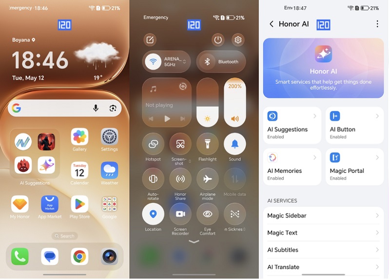 HONOR tích hợp nhiều tính năng AI hữu ích trên HONOR 600