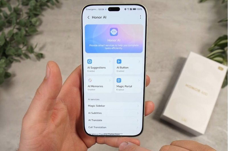 Camera Honor 600 Lite hỗ trợ AI thông minh