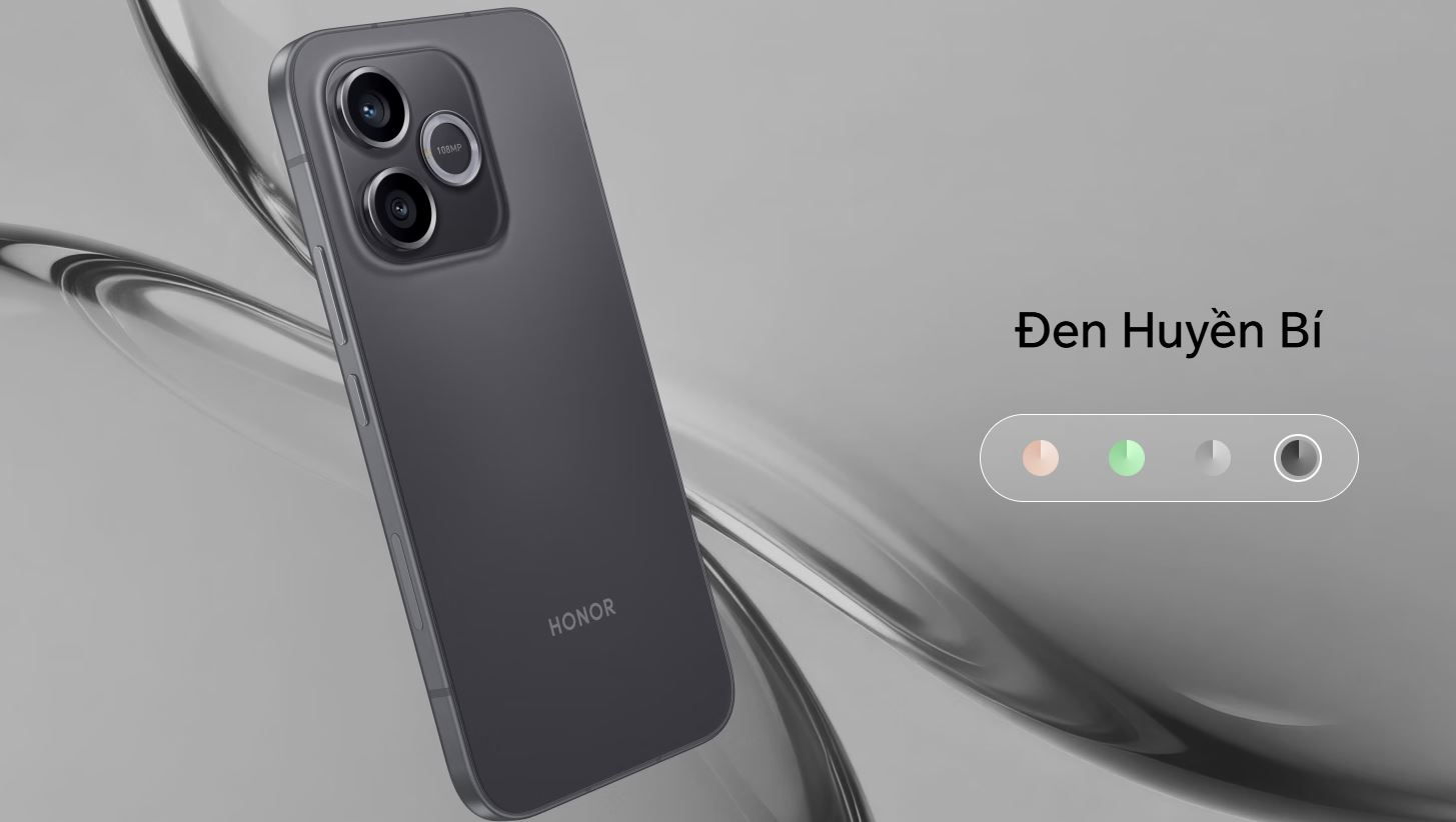Honor 600 Lite màu Đen Huyền Bí